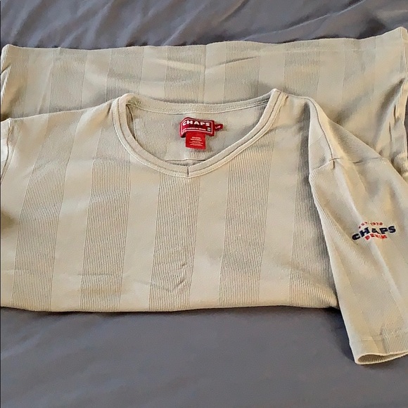 Chaps Denim Large Shirt. GUC. - Picture 3 of 8